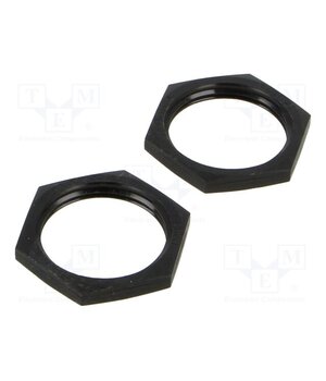 E10029 Nut M30; Thread: M30x1,5; PBT; 2pcs. eoRwKRDfCKarAfI1cORnCyZsUOCc9pybFUojbuNNEq8