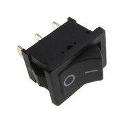 ROCKER SWITCH 6A/230V, 10A/125VAC 3pin, melns ON-ON

 CPR403Q.jpg