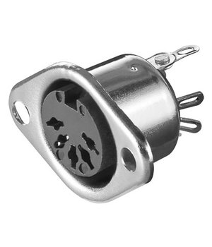 SOCKET DIN 5pin, 180°, paneļa montāža

 CLI525.jpg