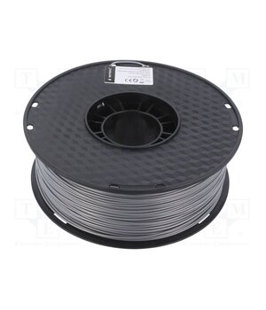 3DP-ABS1.75-01-S Filament: ABS; 1.75mm; silver; 225÷245°C; 1kg qE0Ny3LBkS3-bUnb3vYnLm1uLSJgl7B3TMuZCP0OCxY