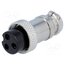 VG04008 Connector: microphone; plug; female; PIN: 3; for cable; straight lbwLFmpBYAF_-imXOitYerfKHUeSSy8464tRDsq_3qs