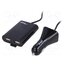 AK-CH-10 USB power supply; USB A socket x4; Sup.volt: 12÷24VDC; black IbGk0bVB0gfRr1LjU4UbTplGxkHWwWsV5PDUCv4Tp2Q