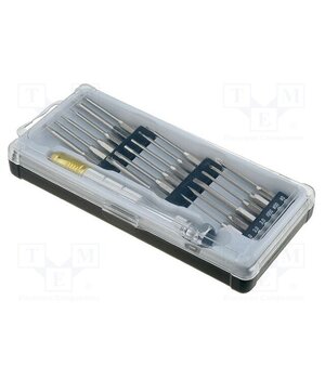 MBS18 Screwdriver: precision-set; Handle material: metal; bag; 19pcs. aYFbcc1dutVPYyihfCPPdPAy0ivfe9nG4PWjnijSN5U