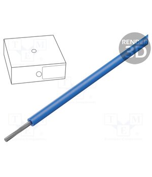 1232002 Wire; ÖLFLEX® HEAT 125 SC; 1x0.5mm2; stranded; Cu; blue; -55÷125°C 81dnjDpX-1K96iJAcprdMEh-m9bh66iUdCkXZf7xuvs