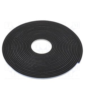 SCAPA-3209-6 Tape: sealing; W: 6mm; L: 12m; Thk: 6mm; black; acrylic; PVC foam; 170% l-M0Pm6aHf8sl72xXrnJIwM2DL1cpCoPLKuG-0TTDrE