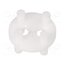 450-150 Spacer sleeve; LED; Øout: 6.4mm; ØLED: 3mm,5mm; L: 3.8mm; white kZLZaZV5wtX-tXzR83NB-yWESo_9L_9vGuivk5h6q7s