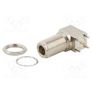 172363 Connector: N; socket; female; angled 90°; 50Ω; THT; gold-plated DXrQgbslPbAcozJh6ARkcwGiEWF-wX1AWwHp8G2AQaQ