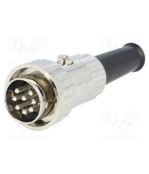 0132 08-1 Connector: DIN; plug; male; with strain relief; PIN: 8; 270° E_4Heui16bxsxdQVVznZdKPFVRjLlgcxrSM-74O8U0I