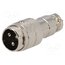 MIC343 Connector: microphone; plug; male; PIN: 3; for cable; straight m5OoBjRCiylquQJj-gYJL25LlpZrO0hKKKF873NdgwA