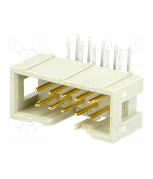 09185106323 Connector: IDC; socket; male; PIN: 10; angled 90°; THT; 2.54mm; 2x5 29lWksrLKigLuhyxBH6UzJRfZftJr2es1gMzMO80Sy4