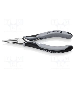35 62 145 ESD Pliers; half-rounded nose; ESD; for electronics; 145mm MxeKJFJ40UB6fu0mE5MA7vb_19E5BQRQBAdEv_Sklvw