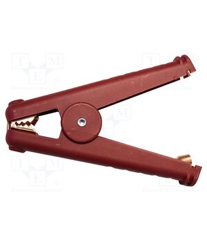 BU-102BK-2 Kelvin crocodile clip; 300A; Grip capac: max.41mm; red; soldered I-Ff86cbGzSAIQGvJwYg3kBqQJHocvOyN5VUj8iguUo
