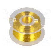 LD10-3 Silver plated copper wires; 0.1mm; yellow; Cu,silver plated g3kreKvpuoB2H-HUvAkakIOejh5K9TnCJpgQp9Ozxmg