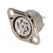630-0600 Connector: DIN; socket; female; PIN: 6; 240°; soldering; 34V; 2A; 10mΩ L9QzeaOxAErbczcHyUDlPsbvsqioRXLT0Qjl2NuH_go