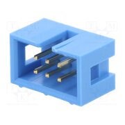 2-1761603-1 Connector: IDC; socket; male; PIN: 6; straight; THT; 2.54mm; 2x3; blue NGukEEWdrQz4a7Ow2n8f5RNd50JKEldGZsT-Q3zTubs