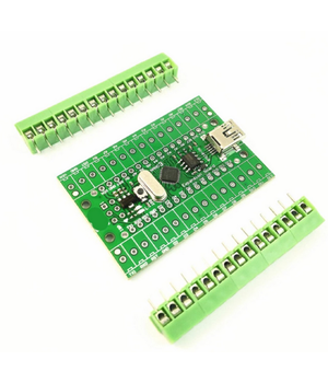 NANO3 paplašinājuma plati Termināla plāksne, kas saderīga ar NANO V3.0 ATMEGA168

 ABRNANV3PP.png