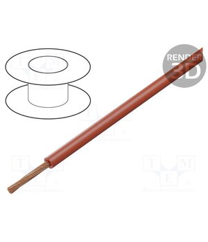 FLRY-A1.00-RD/1 Wire; FLRY-A; 1x1mm2; stranded; Cu; PVC; red; 60V; Class: 5; 1.9÷2.1mm lkqChy2HLjmmZXnt8R8NVRWQTT-YlhPJ7RER0iXLLOE