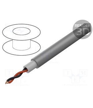 C275 GREY Wire: loudspeaker cable; 2x1.5mm2; stranded; OFC; grey; unshielded t5OwFfZH1uFCY9OnmGt-tD0t9GNnxZOUewHCv2Twros