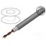 C275 GREY Wire: loudspeaker cable; 2x1.5mm2; stranded; OFC; grey; unshielded t5OwFfZH1uFCY9OnmGt-tD0t9GNnxZOUewHCv2Twros