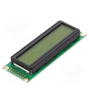 RC1602D-YHY-ESX Display: LCD; alphanumeric; STN Positive; 16x2; yellow-green; LED kvXxKsMGORm1pALfQjVXOm-Srh_beF1ywxX1_BQf_i0