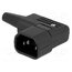 4733.0000 Connector: AC supply; plug; male; 10A; 250VAC; C14 (E); IEC 60320 2ar-1P7xEDZkwo1vkNHG97Z4TLWzzYQSNKqGH7MZn7o