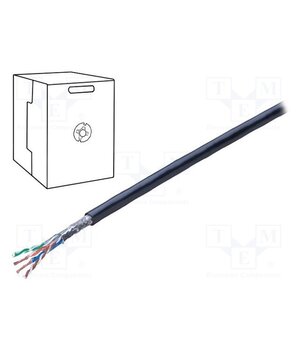 74003PU.01500 Wire; SF/UTP; 4x2x26AWG; industrial Ethernet; 5e; stranded; Cu ZAW2AUdwOCtCMRYLPM9Rap7A6uxlFFOV8Gk2seKXJn0