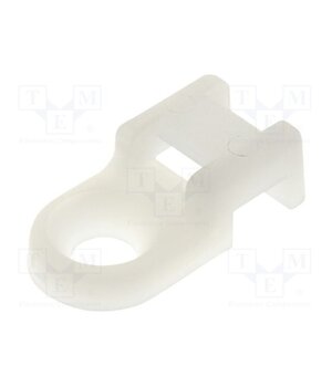 FIX-TH-5 Holder; screw; polyamide; natural; Tie width: 5.2mm; Ht: 6mm AxExVw4NCah4lU9jHUdNKyMExBvbN4kearYud1Xp-VI