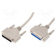 CAB-25GW/3 Cable; D-Sub 25pin socket,D-Sub 25pin plug; Len: 3m YpzjWjRqwlolr8Vm7q9P0Eh8VL3QOwjGw7RxKMVrd8A