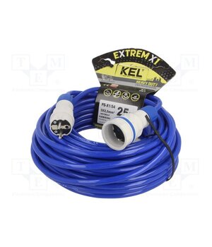 W-99159 Extension lead; 3x2.5mm2; Sockets: 1; PUR; blue; 25m; 16A 9IsOnBYHL7fhZAk-wDDyYunzdimyPu65aDQ0jLhwYB0