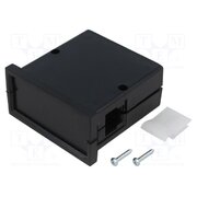 KM-61-PF/BK Enclosure: panel; X: 72mm; Y: 72mm; Z: 36mm; ABS; black; screwed KQpTdjmaT2OXIU6BnceApDPhIe9wlt4-t42I4lnaBDc