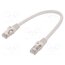 CP2012S Patch cord; RJ45 plug,both sides; F/UTP; 6; stranded; CCA; 0.25m 7yy32FiLnKVO2dUQohuVDWPqjeOsCmKV9XXmNry2Gw4
