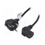AK-PC-12A Cable; 3x0.5mm2; PVC; 3m; black; 10A; 250V; Core: CCA ZhrgiVng4y5KLZaTOjri7NAvWNj8pA8P3MNLeTz1_fw