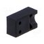 FIX-LED-325 LED housing; 3mm; polyamide; angular; black; UL94V-2; H: 3.4mm _Y4UnEQLUcVjN6UdCdqabK9NpJDzfbIkXImdoU2rSUc