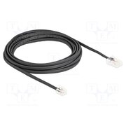 88038 Cable: telephone; RJ11 plug,RJ45 plug; 5m; black; Insulation: PVC AT_HgxPn_1zynO_Httbi1GY9gubiOIbJoUv48OxNAh0