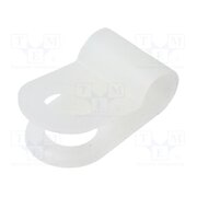 CC-1S Fixing clamp; Cable P-clips; ØBundle : 3mm; polyamide; natural SKfBiqdosfrabuZ1_aacgWeCHXx8A89V9KN0ex351Eo