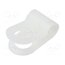 CC-1S Fixing clamp; Cable P-clips; ØBundle : 3mm; polyamide; natural SKfBiqdosfrabuZ1_aacgWeCHXx8A89V9KN0ex351Eo