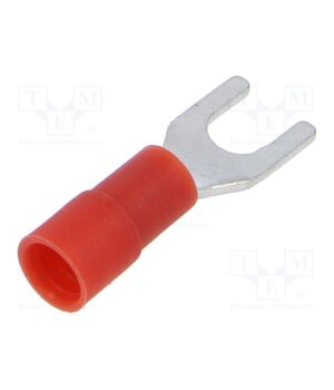 KNE_4-1A/100 Tip: fork; M4; 0.5÷1mm2; crimped; for cable; insulated; tinned; red 9xEfN_C_bU7PSvaGto7VoHfkBr-iGQ1G3OWiqR-hyVM