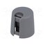 A1016648 Knob; with pointer; plastic; Øshaft: 6mm; Ø16x16mm; grey; push-in NehGKU97prj9Tc-s1IOXJnvgohytO3WoYE9i1Yy-c2Y