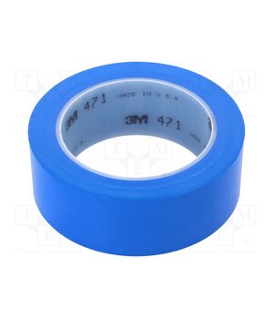 471-38-33/BL Tape: marking; blue; L: 33m; W: 38mm; Thk: 0.13mm; 2.5N/cm; 130% zc_889a3CC7J_qeF4zcLWGxy9dgbTlvF_clhdHQIG6c