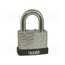K13030A1 Padlock; shackle; stainless steel; Protection: low (level 4) 0uOQT6gSPNldwo-02lmV39hC48wjYekjqTFANCYGecc