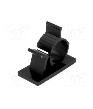 AP-1316 Self-adhesive cable holder; 12.6÷15.4mm; polyamide; black T6pPdCR9DxDj9mB4cRwy6Zlb8wBLBsT3nGUAzk3C_fQ