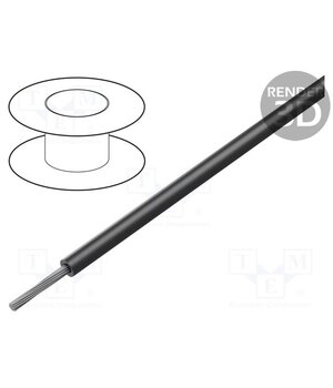 0107001 Wire; ÖLFLEX® HEAT 260 SC; 1x12AWG; stranded; Cu; PTFE; black P3QlBTWqVyy36pH307dlfShpVMu0OJX_pC2ZCA74dtw