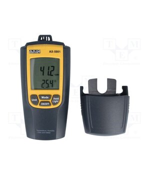 AX-5001 Thermo-hygrometer; LCD; Sampling: 1x/s; -10÷50°C; 0÷100%RH; 0.1°C X4YqxAlw3FqgaXp4DmHeCJFJMReCauYNuM3sxEv7o4Y