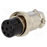 FC684218 Connector: microphone; plug; female; PIN: 8; for cable; straight _m2_wgEk77LMmt_YNOa1ArVrGxDH3UJINBHOFc9BVRE