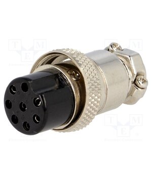 FC684218 Connector: microphone; plug; female; PIN: 8; for cable; straight _m2_wgEk77LMmt_YNOa1ArVrGxDH3UJINBHOFc9BVRE
