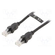 IBBBF Patch cord; RJ45 plug,both sides; U/UTP; 6; Cu; 1m; PVC; black BX0rEosI_WUMbgUzHH8uFWGAtfhzUK6hK8i1OidDr-c