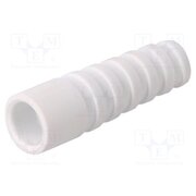 RG59/62SRB-W Strain relief; RG59,RG62; white; Application: BNC plug; 10pcs. i471Zi9jXuKwBiTdOlEumCu2fPxeWHaCUzridwW9pnA