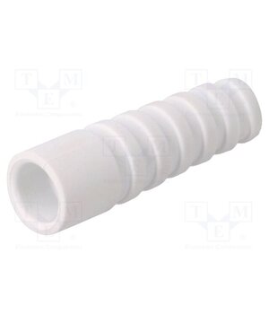 RG59/62SRB-W Strain relief; RG59,RG62; white; Application: BNC plug; 10pcs. i471Zi9jXuKwBiTdOlEumCu2fPxeWHaCUzridwW9pnA