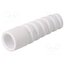 RG59/62SRB-W Strain relief; RG59,RG62; white; Application: BNC plug; 10pcs. i471Zi9jXuKwBiTdOlEumCu2fPxeWHaCUzridwW9pnA