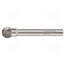 0787403104100 Rotary burr; Ø: 4mm; L: 33mm; Working part len: 3mm; Holder: plunger 3svjEtdr1RSEOjbkWp6N6MkDTU8kYEHUKW-BR_gaSPw